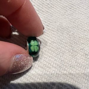 PANDORA four leaf clover charm